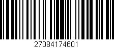 Código de barras (EAN, GTIN, SKU, ISBN): '27084174601'