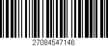 Código de barras (EAN, GTIN, SKU, ISBN): '27084547146'