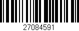 Código de barras (EAN, GTIN, SKU, ISBN): '27084591'