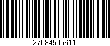 Código de barras (EAN, GTIN, SKU, ISBN): '27084595611'