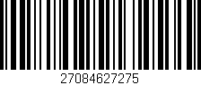 Código de barras (EAN, GTIN, SKU, ISBN): '27084627275'