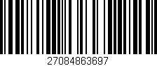 Código de barras (EAN, GTIN, SKU, ISBN): '27084863697'