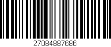 Código de barras (EAN, GTIN, SKU, ISBN): '27084887686'