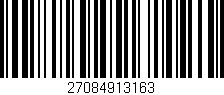 Código de barras (EAN, GTIN, SKU, ISBN): '27084913163'