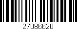 Código de barras (EAN, GTIN, SKU, ISBN): '27086620'