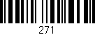Código de barras (EAN, GTIN, SKU, ISBN): '271'