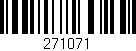 Código de barras (EAN, GTIN, SKU, ISBN): '271071'