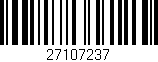 Código de barras (EAN, GTIN, SKU, ISBN): '27107237'