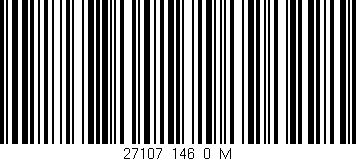 Código de barras (EAN, GTIN, SKU, ISBN): '27107_146_0_M'