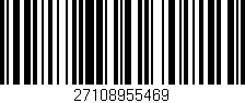Código de barras (EAN, GTIN, SKU, ISBN): '27108955469'