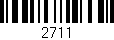 Código de barras (EAN, GTIN, SKU, ISBN): '2711'