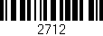 Código de barras (EAN, GTIN, SKU, ISBN): '2712'
