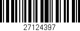 Código de barras (EAN, GTIN, SKU, ISBN): '27124397'