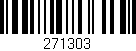 Código de barras (EAN, GTIN, SKU, ISBN): '271303'