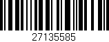 Código de barras (EAN, GTIN, SKU, ISBN): '27135585'