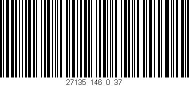 Código de barras (EAN, GTIN, SKU, ISBN): '27135_146_0_37'