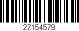 Código de barras (EAN, GTIN, SKU, ISBN): '27154579'