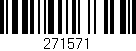 Código de barras (EAN, GTIN, SKU, ISBN): '271571'