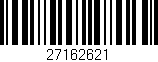 Código de barras (EAN, GTIN, SKU, ISBN): '27162621'