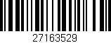 Código de barras (EAN, GTIN, SKU, ISBN): '27163529'