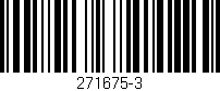 Código de barras (EAN, GTIN, SKU, ISBN): '271675-3'