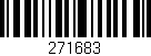 Código de barras (EAN, GTIN, SKU, ISBN): '271683'