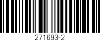 Código de barras (EAN, GTIN, SKU, ISBN): '271693-2'