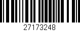 Código de barras (EAN, GTIN, SKU, ISBN): '27173248'