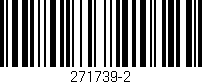 Código de barras (EAN, GTIN, SKU, ISBN): '271739-2'
