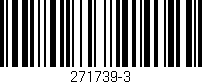 Código de barras (EAN, GTIN, SKU, ISBN): '271739-3'