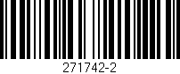 Código de barras (EAN, GTIN, SKU, ISBN): '271742-2'