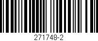 Código de barras (EAN, GTIN, SKU, ISBN): '271748-2'
