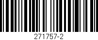 Código de barras (EAN, GTIN, SKU, ISBN): '271757-2'