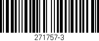 Código de barras (EAN, GTIN, SKU, ISBN): '271757-3'
