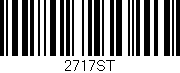 Código de barras (EAN, GTIN, SKU, ISBN): '2717ST'