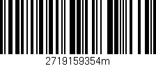 Código de barras (EAN, GTIN, SKU, ISBN): '2719159354m'