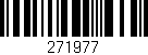 Código de barras (EAN, GTIN, SKU, ISBN): '271977'