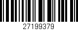 Código de barras (EAN, GTIN, SKU, ISBN): '27199379'