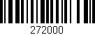 Código de barras (EAN, GTIN, SKU, ISBN): '272000'
