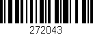 Código de barras (EAN, GTIN, SKU, ISBN): '272043'