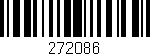 Código de barras (EAN, GTIN, SKU, ISBN): '272086'