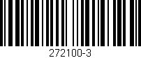 Código de barras (EAN, GTIN, SKU, ISBN): '272100-3'