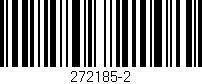 Código de barras (EAN, GTIN, SKU, ISBN): '272185-2'