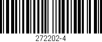 Código de barras (EAN, GTIN, SKU, ISBN): '272202-4'
