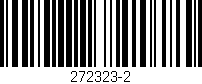 Código de barras (EAN, GTIN, SKU, ISBN): '272323-2'