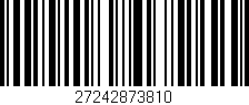 Código de barras (EAN, GTIN, SKU, ISBN): '27242873810'