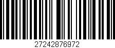Código de barras (EAN, GTIN, SKU, ISBN): '27242876972'