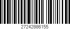 Código de barras (EAN, GTIN, SKU, ISBN): '27242886155'