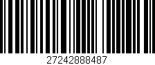 Código de barras (EAN, GTIN, SKU, ISBN): '27242888487'