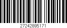 Código de barras (EAN, GTIN, SKU, ISBN): '27242895171'